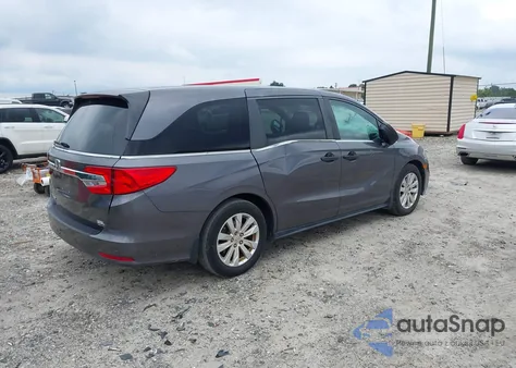 2019 Honda Odyssey Lx z USA, uszkodzony, nr VIN 5FNRL6H24KB127877